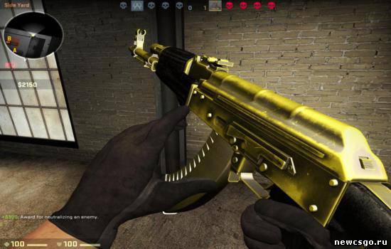 Golden AK47 для CS:GO