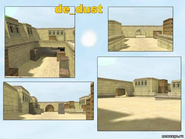 Текстура карты  de_dust
